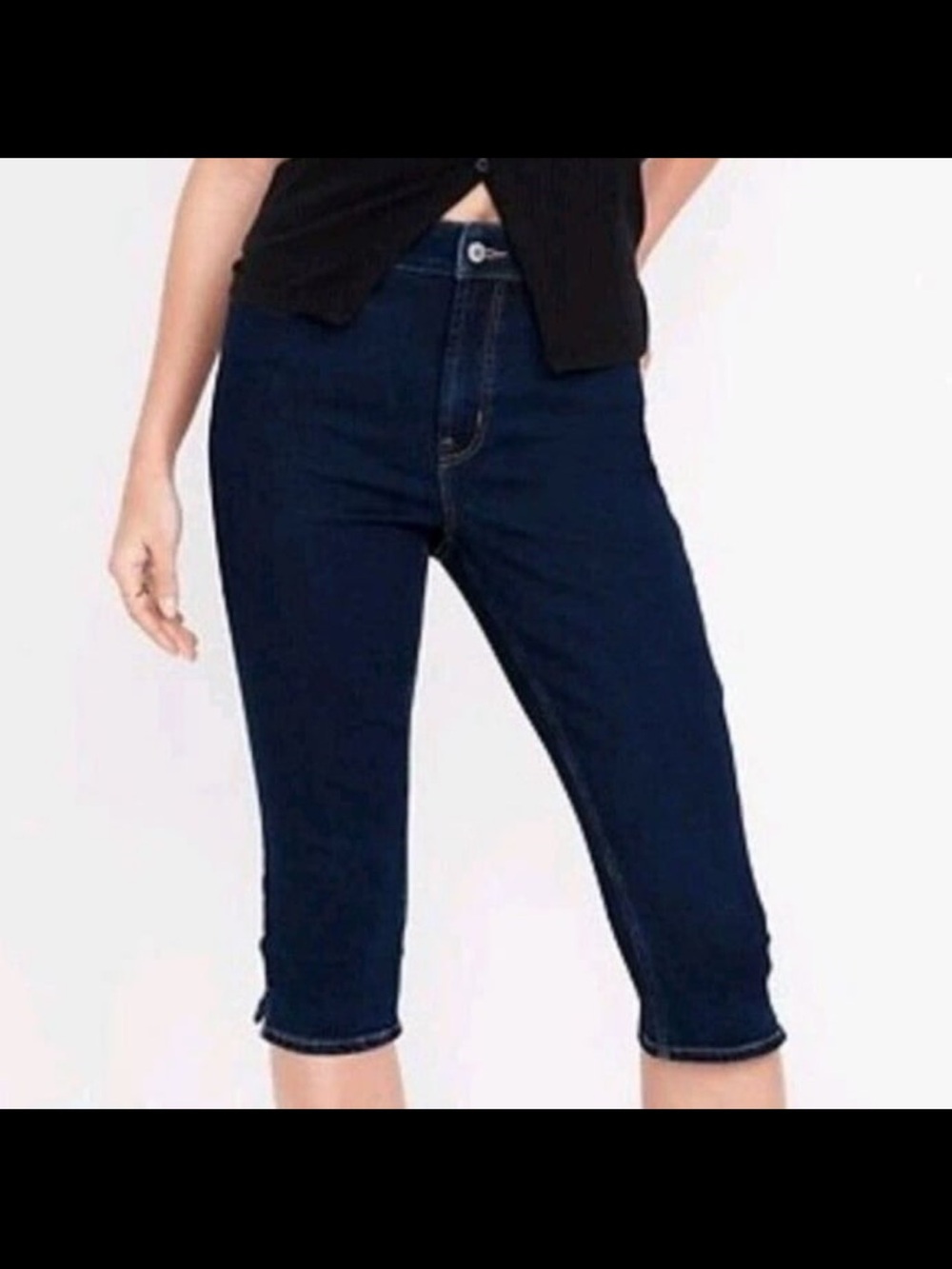 Old Navy High-Rise Jean Capri-Size 4P-New